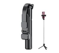 Extendable Long Selfie Stick Tripod - Portable Travel Tripod for Group Selfies and Live Streaming, Lightweight and Convenient, Ideal for Travel and Video Recording with Setting
