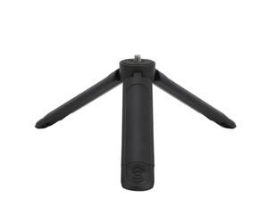 Extendable Mini Camera Tripod, Portable Selfie Stick Handle Grip Desktop Webcam Tripod with 1/4 Screw for PAL,EVO 70,DSLR Camera Webcam Phone Holder Selfie Stick Vlog Tripod