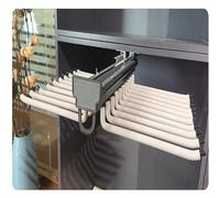 Extendable Pants Rack Hanger Bar for Closet, 18 Arms Jean Hangers, Space-Saving Wardrobe Pants Organizer, Versatile Pull-Out Design for Efficient Stor,C-51cm-22 Arms