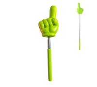 Extendable Pointer Finger - 28.35 Inch Extra Large Slow Rebound Reading Stick | Extendable Point Reading Finger Teaching Aid | Pointer Baton for Teacher Presenter PU Metal, Random Colour