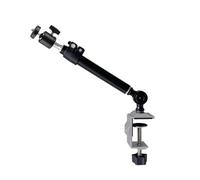 Extendable Projector Desktop Horizontal Fixed Bracket Projector Bracket Bedside Shelf Clip-on Projector Stand Adjustable Projector Wall Mount(Large)