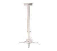 Extendable Projector Projector Mount Shelf Projector Ceiling Mount Projector Mount Bracket Fixing with Height Extendable Length 19.7 to 32.7 Inch Projector Wall Mount