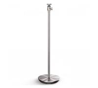 Extendable Projector Projector Mount Stand Projector Floor Stand Angle Adjustable Projectors Stand 360°Swivel Ball Head with Height 12 to 40 In Silver Projector Wall Mount