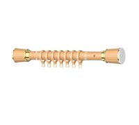 Extendable Rain Pole - Rods for Easy Installation No Drilling Needed Versatile Shower Clothes Rail & Kitchen Door Adjustable 70-120cm Yellow Color