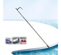 Extendable Rescue Pole, Durable Stainless Steel Construction for Emergency Water Rescue and Life Saving
