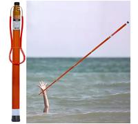Extendable Rescue Pole for Emergency Pool Safety and Drowning Prevention