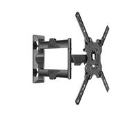 Extendable Rotating TV Wall Mount Bracket for 32-55 Inch LCD TVs - Adjustable Swivel Arm Support Heavy Duty Easy Installation Perfect for Home Theater