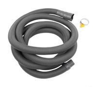 Extendable RV Wastewater Hose Kit Collapsible Drain Pipe 5 Metre with Adapters for Caravan Sink Shower Outlet Flexible Grey Water Tube(4M)