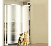 Extendable Safety Gate,Extra Wide Auto Close Baby Gate,Pressure Fit Stair and Pet Gate,Extra Wide Hallway Gate,Unique 90°,Two Way Open/Stay Door (168-175cm/66-69in)