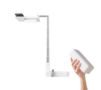 Extendable Selfie Stand, With 5 Brightness LED Light, 360° Rotation Rechargeable Phone Stand for Recording, Foldable Overhead Mount for Live Streaming for YouTube, for Tk/Video