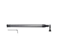Extendable Selfie Stick Carbon Fiber Telescoping From 50cm to 130cm for Action Cameras AntiSlip Grip Extendable Selfie Stick