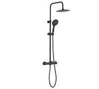 Extendable Shower Column Star Plus 01 Matte Black