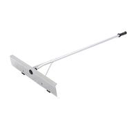 Extendable Snow Rake with Wheels, Adjustable 20ft Handle Detachable Aluminum Snow Removal Tool for House Car, Extra Long Design Dual Wear Resistant