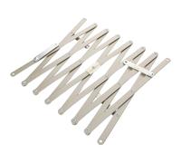 Extendable Steel Clothes Drying Rack - Wall-Mounted Folding Towel Rail | Durable Carbon Steel Space-Saving Solution for Laundry & Bathroom Storage