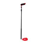 Extendable Swimming Pool Wall Tile Brush with Window Cleaning Pole(35cm Brush Head,5M/17FT)