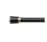 Extendable Telescopic Pole, Multi-Purpose Spring-Loaded Stick, Adjustable Hanger for Curtains and Bathroom B