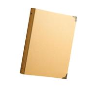 Extendable Travel Photo Album Utilizing Recycled Materials Metal Spine for Permanent Memory Conservation Family Craft Undertakings