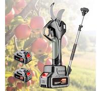 Extendable Tree Pruner Extendable Tree Pruner, 21V Cordless Electric Pruning Shears, High-Carbon Steel Blade, 2.1m Telescopic Pole, LCD Display, Dual 4500mAh Battery Garden Tool