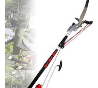 Extendable Tree Pruner with SK5 Sharp Blade, Adjustable Height System for Effortless Branch Cutting and Garden Maintenance