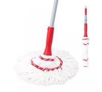 Extendable Twist Mop Microfibre Cotton Head Adjustable Handle Self Wringing Long Handle Wet Dry All Floor Easy Squeeze