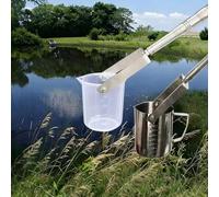 Extendable Water Sampling Pole 1.9ft23ft with 500ml/1000ml DipperIdeal for Lab s Envirntal Monit Water Quali Collect & Analysis Tool