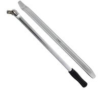 Extendable Wheel Nut Socket Wrench Power Bar 17mm 19mm + 18" Tyre Iron