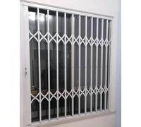 Extendable Window Security Barrier, Retractable Burglar Railing for Balcony Protection, Customizable for Apartments