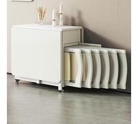 Extendable Wooden Dining Table Set with 4/6 Stackable Chairs Folding Drop Leaf Design for Kitchen Dining Room or Restaurant - Natural Finish SpaceSaving Solution