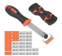 Extended 32Pcs Vane/Wing Scraper Kit, Raspador Double Edged Scraper, De Pintura, Brazo Naaja for Decals, Labels, Scraping with Ease, Making It an Essential Tool for Any