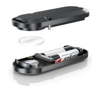 Extended Battery Case for Air-tag, Long-Last Protection Battery Case, Waterproof Holder for Air-tag Uses AA Batteries - 14x More Capacity Than CR2032, 3 Mount Solutions, 1-Pack