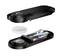 Extended Battery Case for Airtag - Use Two AA Batteries Instead, Over 14x More Capacity Than CR2032, 4 in 1 for Hanging/Magnetic/Adhere/Storage, Waterproof