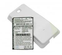 Extended Battery For HTC Hero 2200mAh White Back Cover CS-HDE190HL