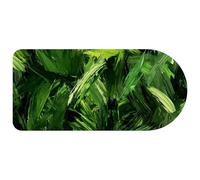 Extended Big Mouse Pad, Art Green Field Print Large Gaming Mouse Pad for Desk, Rubber Base Computer Mousepad for Home Office Gaming, 29.1’’ x13.8’’