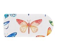 Extended Big Mouse Pad, Butterflies and Dragonflies Seamless Pattern Large Gaming Mouse Pad for Desk, Rubber Base Computer Mousepad for Home Office Gaming, 29.1’’ x13.8’’