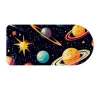 Extended Big Mouse Pad, Cosmos Planets Comets Night Sky Galaxy Pattern Large Gaming Mouse Pad for Desk, Rubber Base Computer Mousepad for Home Office Gaming, 29.1’’ x13.8’’