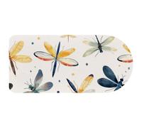 Extended Big Mouse Pad, Small Dragonflies Seamless Large Gaming Mouse Pad for Desk, Rubber Base Computer Mousepad for Home Office Gaming, 29.1’’ x13.8’’