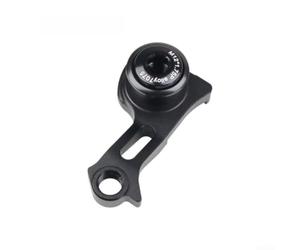 Extended Bike Rear Derailleur Hanger for UDH, CNC | Hole Spacing, Compatible with for sram for trek 12xP 1.0/1.5/1.75, for Black Finish for Mountain Road Cycling