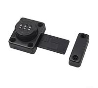 Extended Bolt Mechanism Password Lock for Greater Security and Personalization in Your Home (Black)