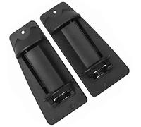 Extended Cab Door Handle Exterior Rear Left Driver & Right Passenger Door Handle Fit for 1999 2000 2001 2002 2003 2004 2005 2006 2007 Chevy Silverado GMC Sierra 1500 2500 3500 OE# 15758171, 15758172