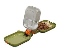 Extended Capacity Flask - Multi-Functional Feeding Unit, Wide Drinking Trough for Large Breeds, Reinforced Sealing Ring, Rugged Hiking Equipment with Detachable Base Cup, Efficient Nutrient Delivery