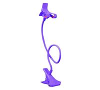 Extended Clamp Phone Holder - Lazy Neck Mount for Live Streaming & Bed Use -, Flexible & Anti-Slip - Great for Bedtime Reading, Desk Work, Yoga Workouts