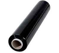 Extended Core Stretch Film Wrap 500 mm (W) x 300 m (L) 23 microns Black