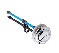 Extended Double Button Toilet Tanks Part Easy Installation Long Design Toilet Flushing ABS for Efficient & Quiet Flushing Extended Toilet Tanks Parts