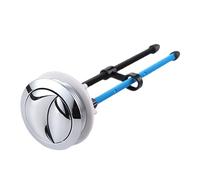 Extended Double Button Toilet Tanks Part Easy Installation Long Design Toilet Flushing ABS for Efficient & Quiet Flushing Extended Toilet Tanks Parts