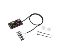 Extended External Power Switcher with LED Light and Mechanical Switches Easy Installation for Desktop Computer Aluminum Power Button