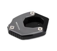 Extended foot pads Motorcycle CNC Foot Side Bracket Extension Pad Support Plate Enlarged For Z500 Z500 For NINJA 500 2024 2025(Titanium)