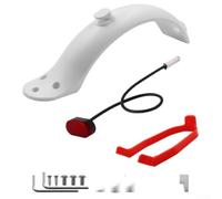 Extended for fender Set for Xiaomi for m365 Night Riding Extended(White 1)