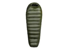 Extended Goose Down Sleeping Bag For - Fits 1.8M+ Height, Warm For Outdoor Camping(Green 400g)