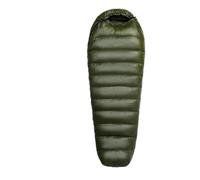 Extended Goose Down Sleeping Bag For - Fits 1.8M+ Height, Warm For Outdoor Camping(Green 800g)