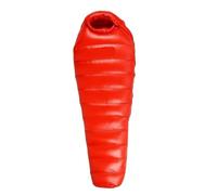 Extended Goose Down Sleeping Bag For - Fits 1.8M+ Height, Warm For Outdoor Camping(Red 800g)